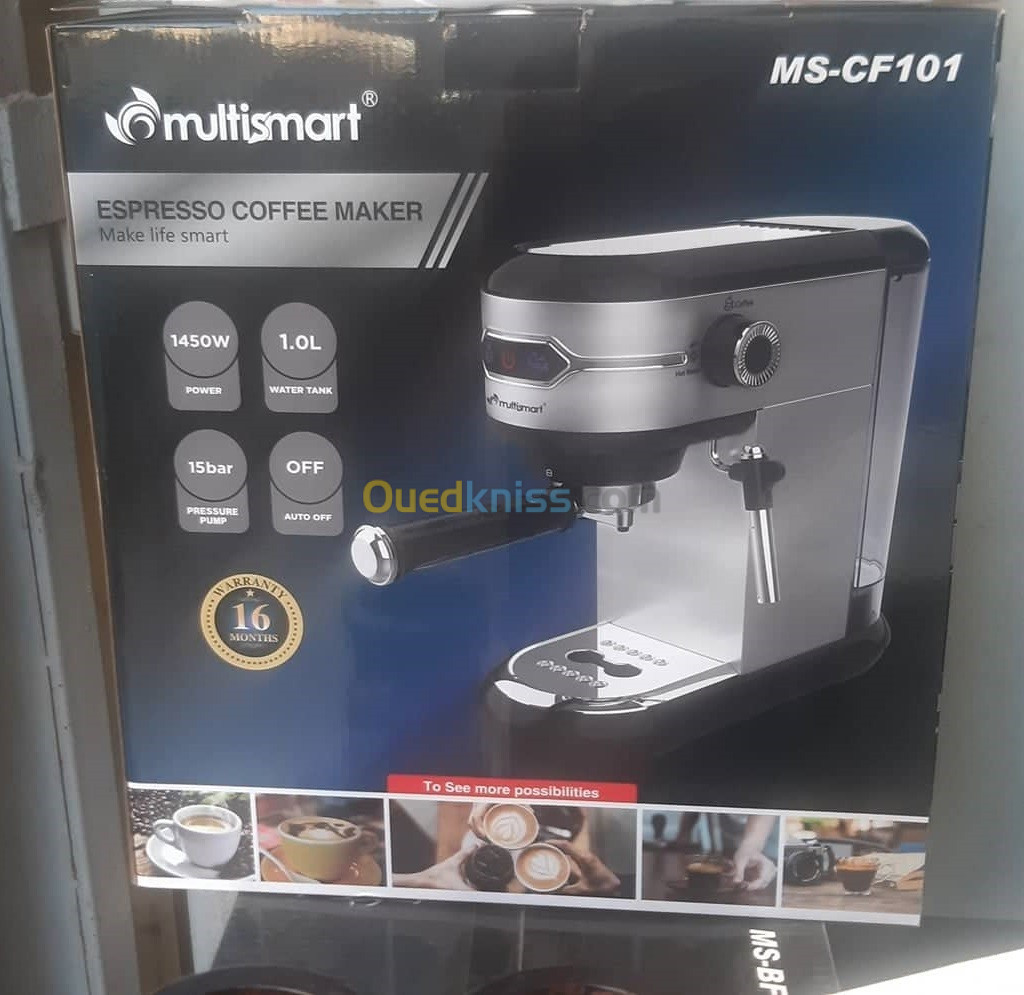 Cafetière Expresso 15 Bar MultiSmart