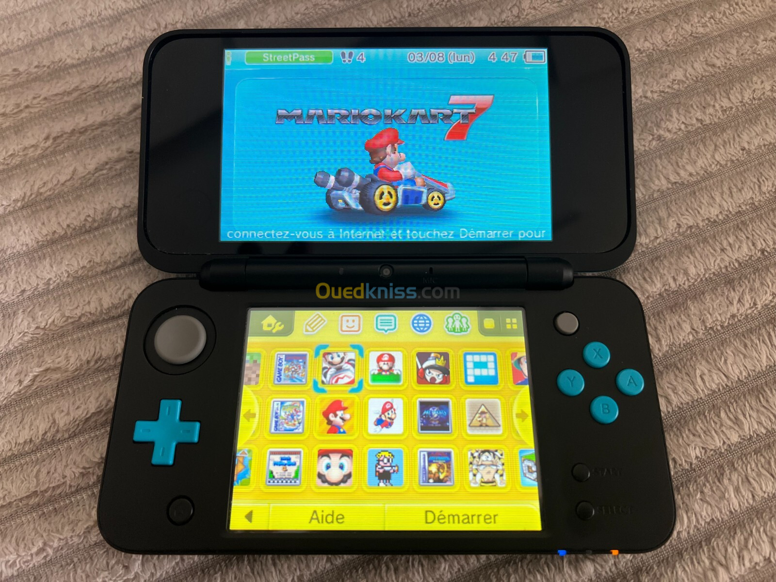 Nintendo 2DS XL flashée avec pleins de jeux