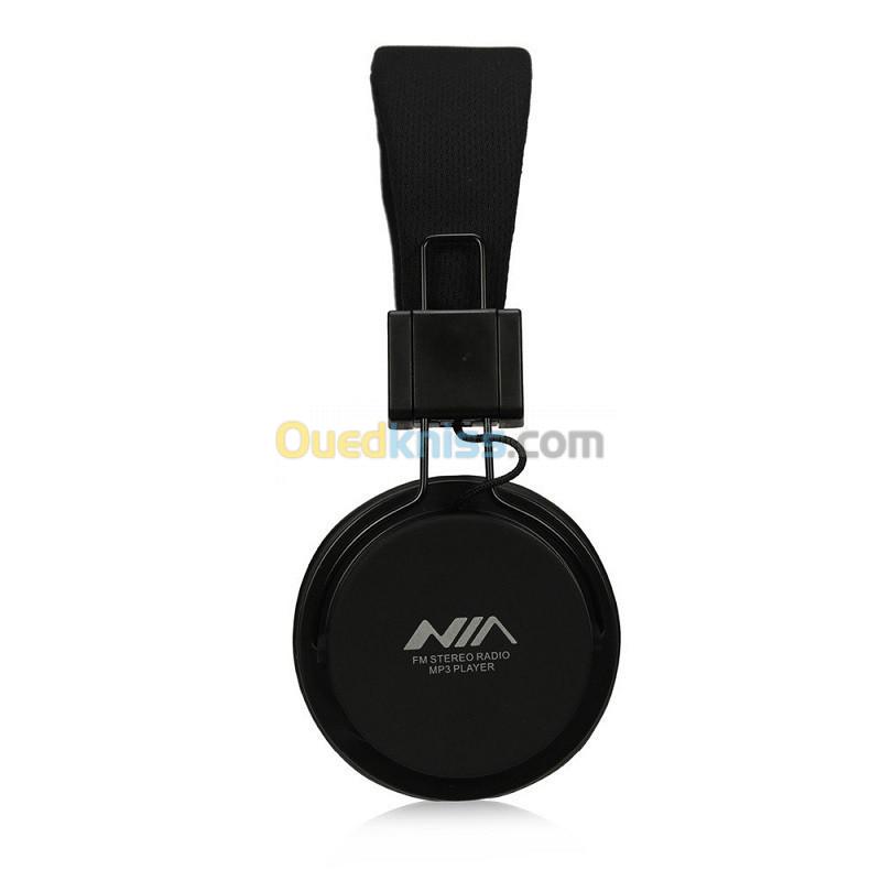 CASQUE MP3 FM+LECT TF-NIA-8820