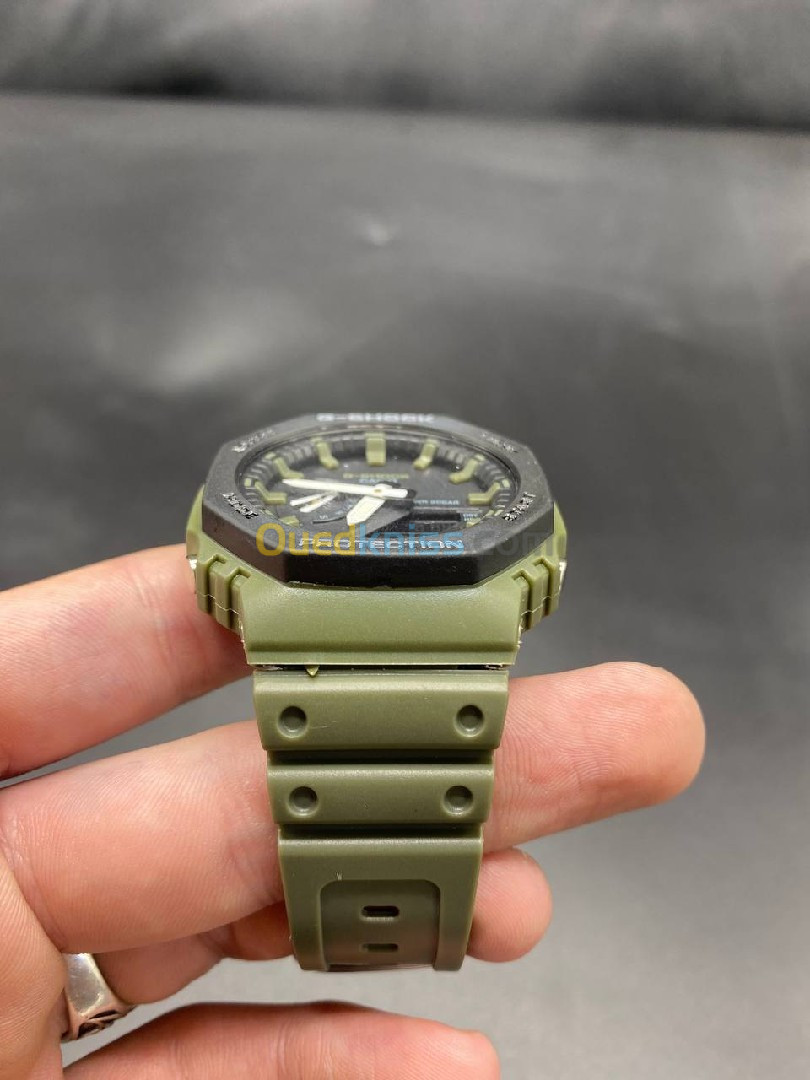 Montre Casio G-Shock-vert millitaire  