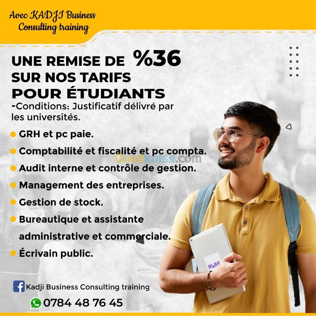 DES FORMATIONS PROFESSIONNELLES AUX ETUDIANTS