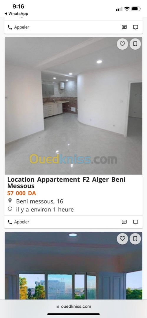 Location Alger Beni messous