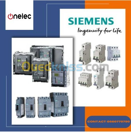 siemens - Disjoncteur Différentiel - Contacteur - Relais - Interrupteurs - ALIMENTATION- variateur 
