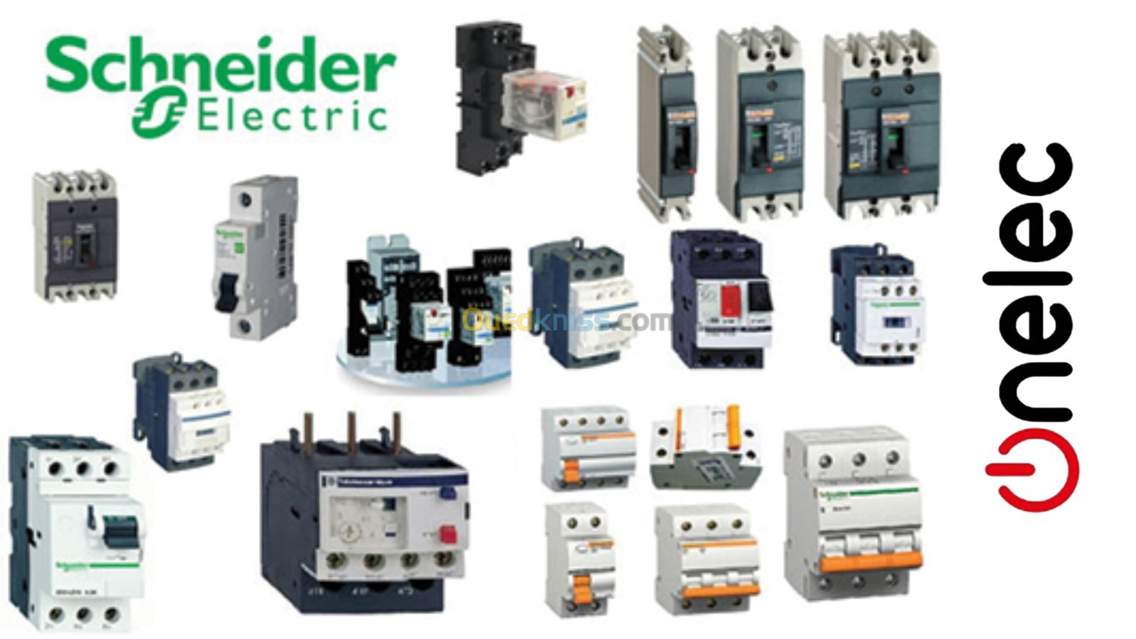 Schneider - Disjoncteur Différentiel - Contacteur - Relais - Interrupteurs - ALIMENTATION- variateur
