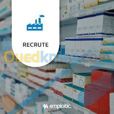 Recrutement : Pharmacien/Vendeur/Vendeuse en Pharmacie