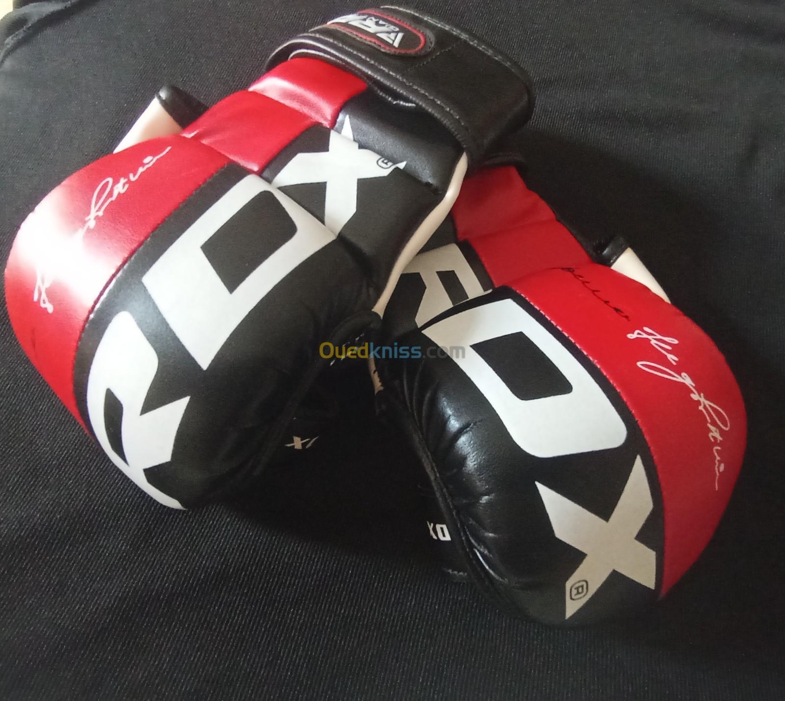 Gants de grappling RDX T6 Bleu