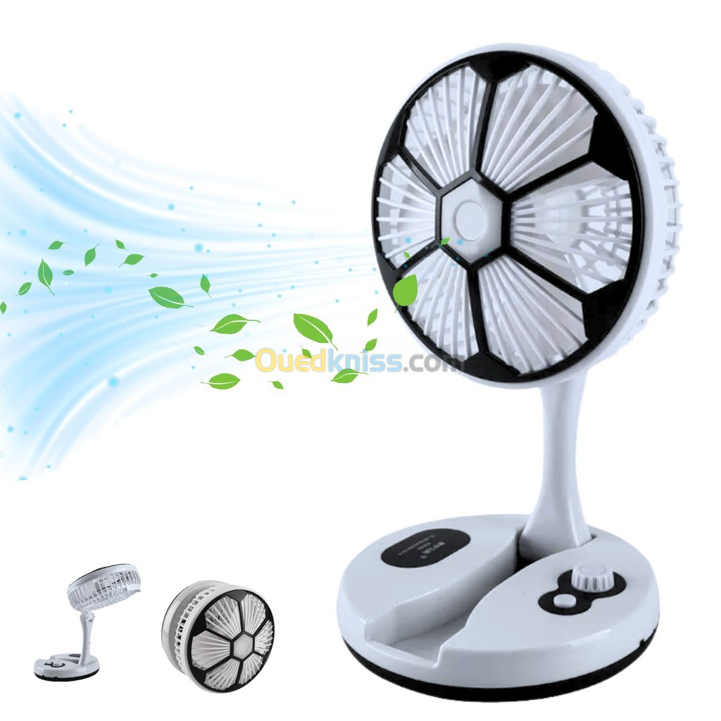 Ventilateur de Table Pliante en Forme de Baby Foot 