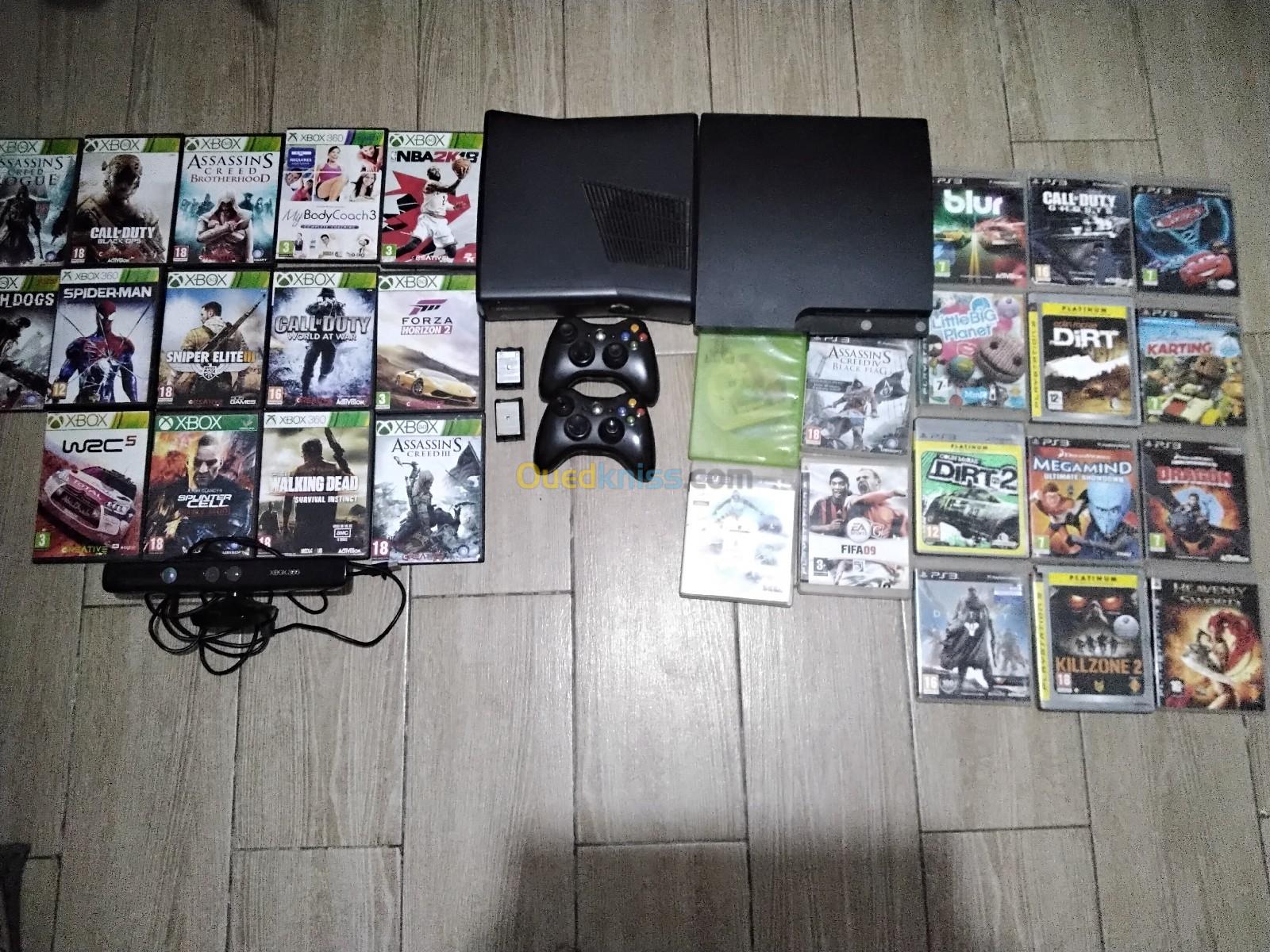 Xbox 360 et ps3 