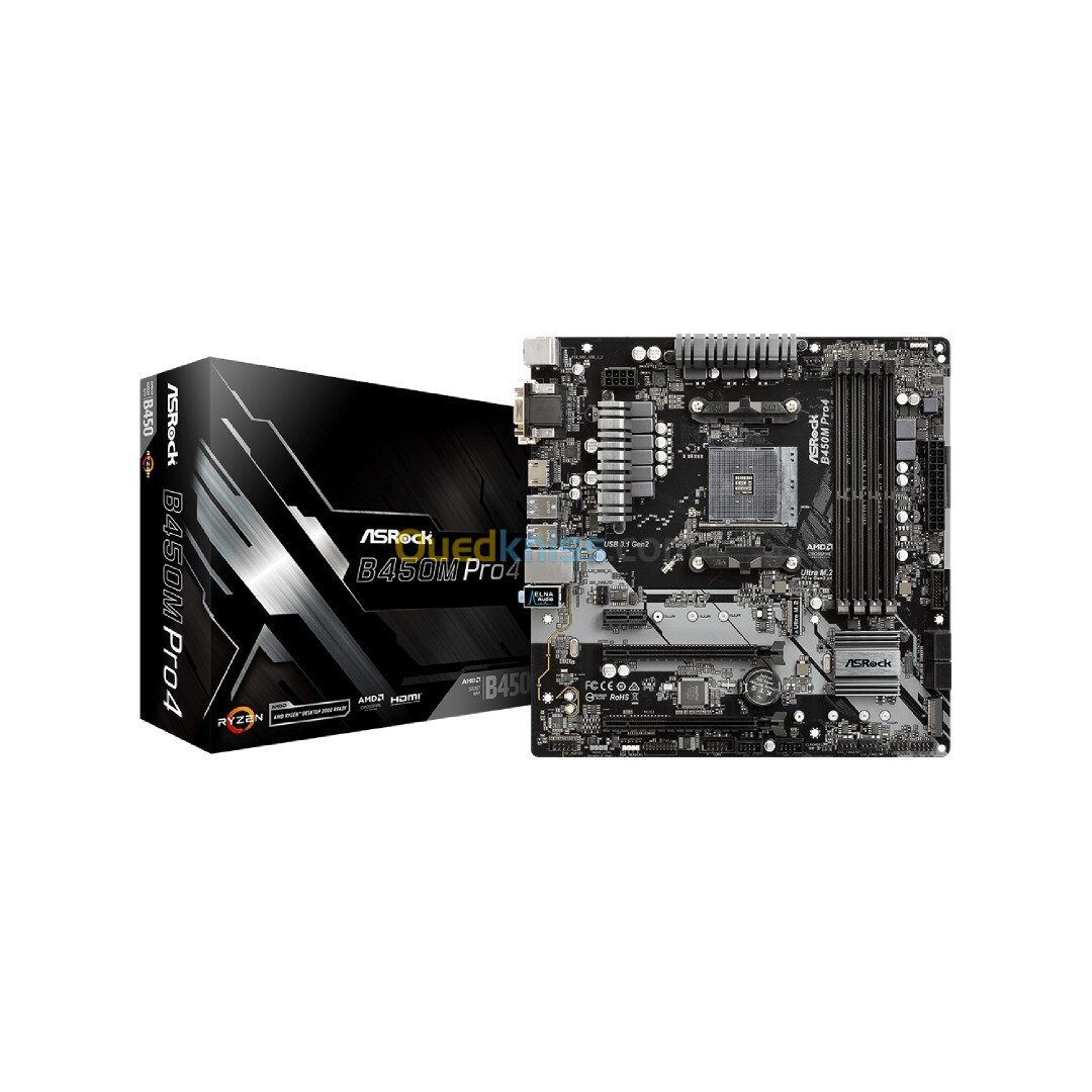 ASROCK B450M PRO4 