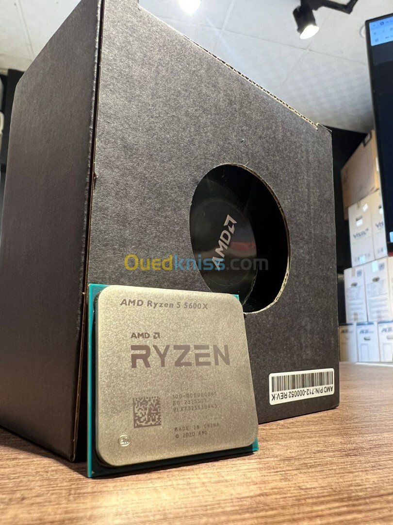 AMD RYZEN 5 5600X + FAN AMD STOCK 