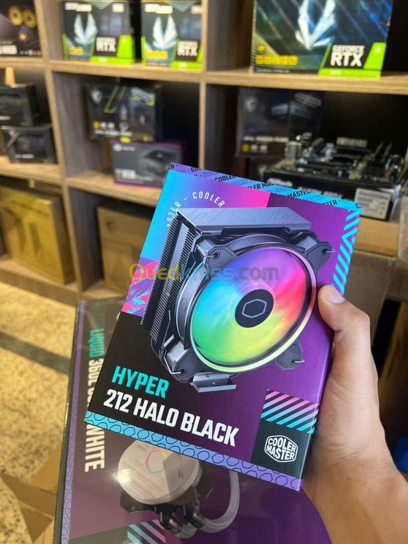 COOLERMASTER HYPER 212 HALO RGB BLACK