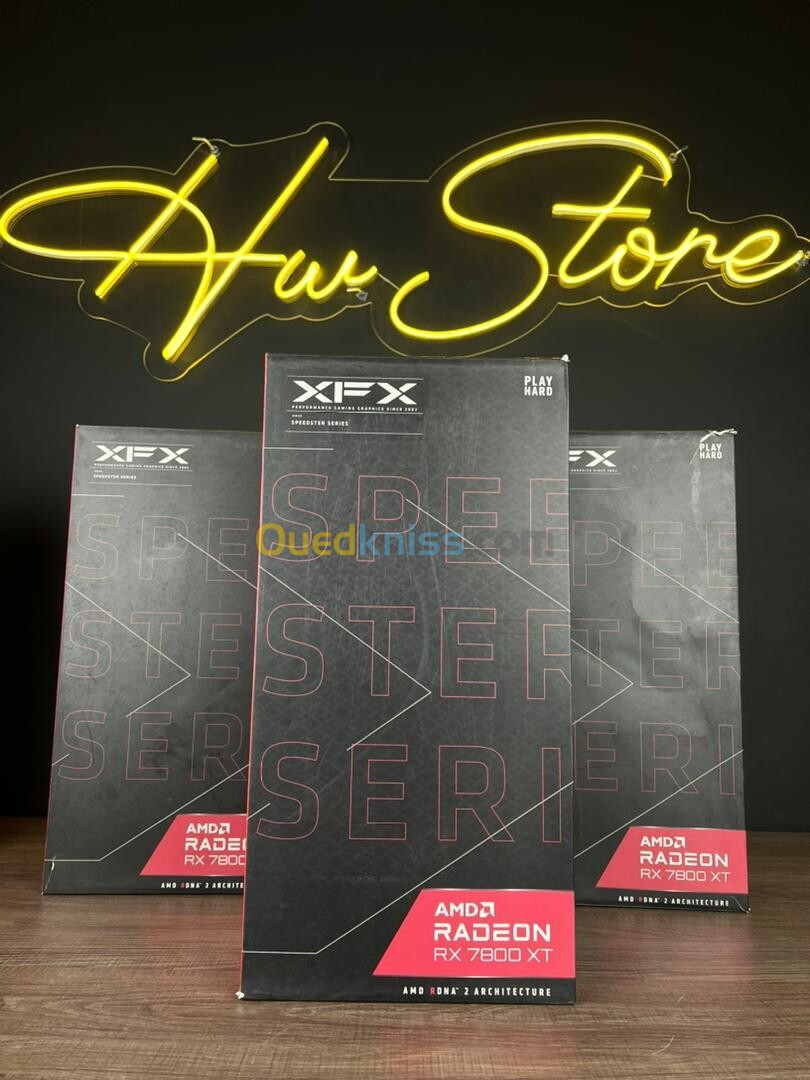 XFX QICK319 RX7800XT 16GB OC - FACTORY REFURB -