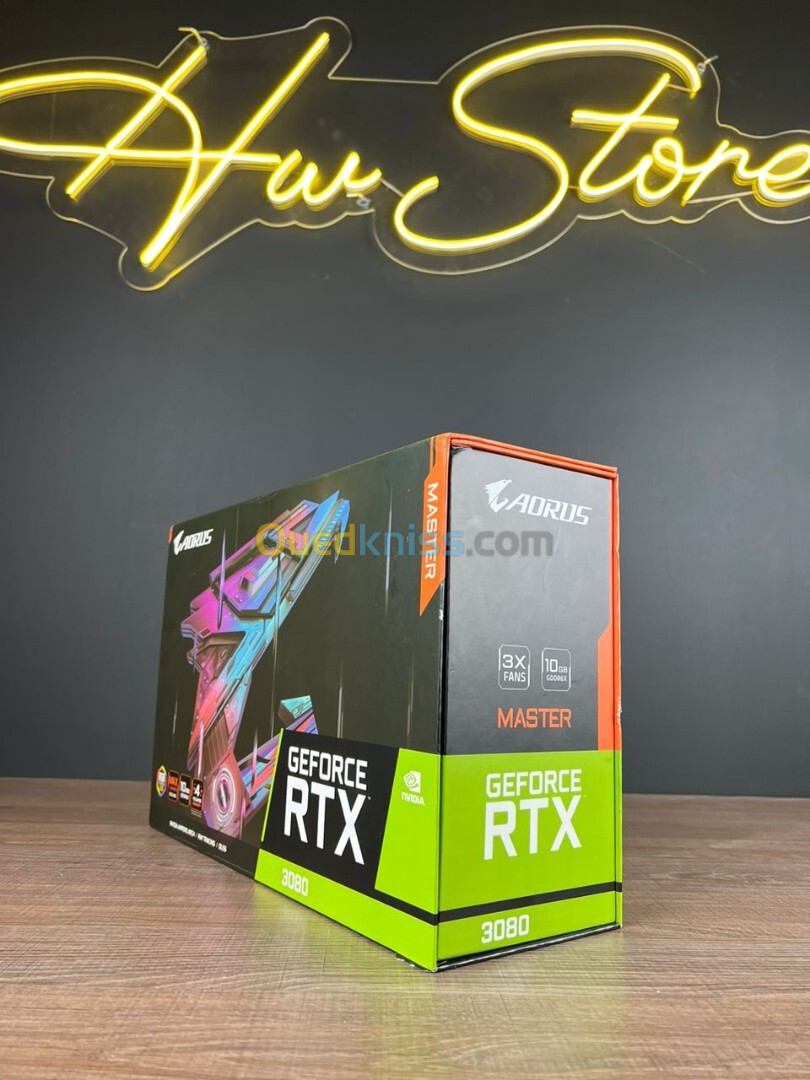 AORUS MASTER RTX 3080 10GB OC - USED LIKE NEW - 