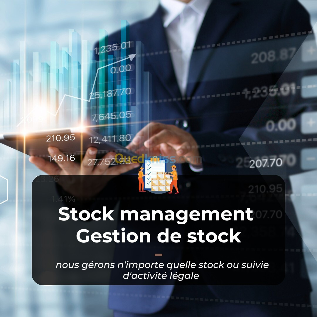 Création de logo de publication, et autre + gestion de stock de n'importe quelle activité légale