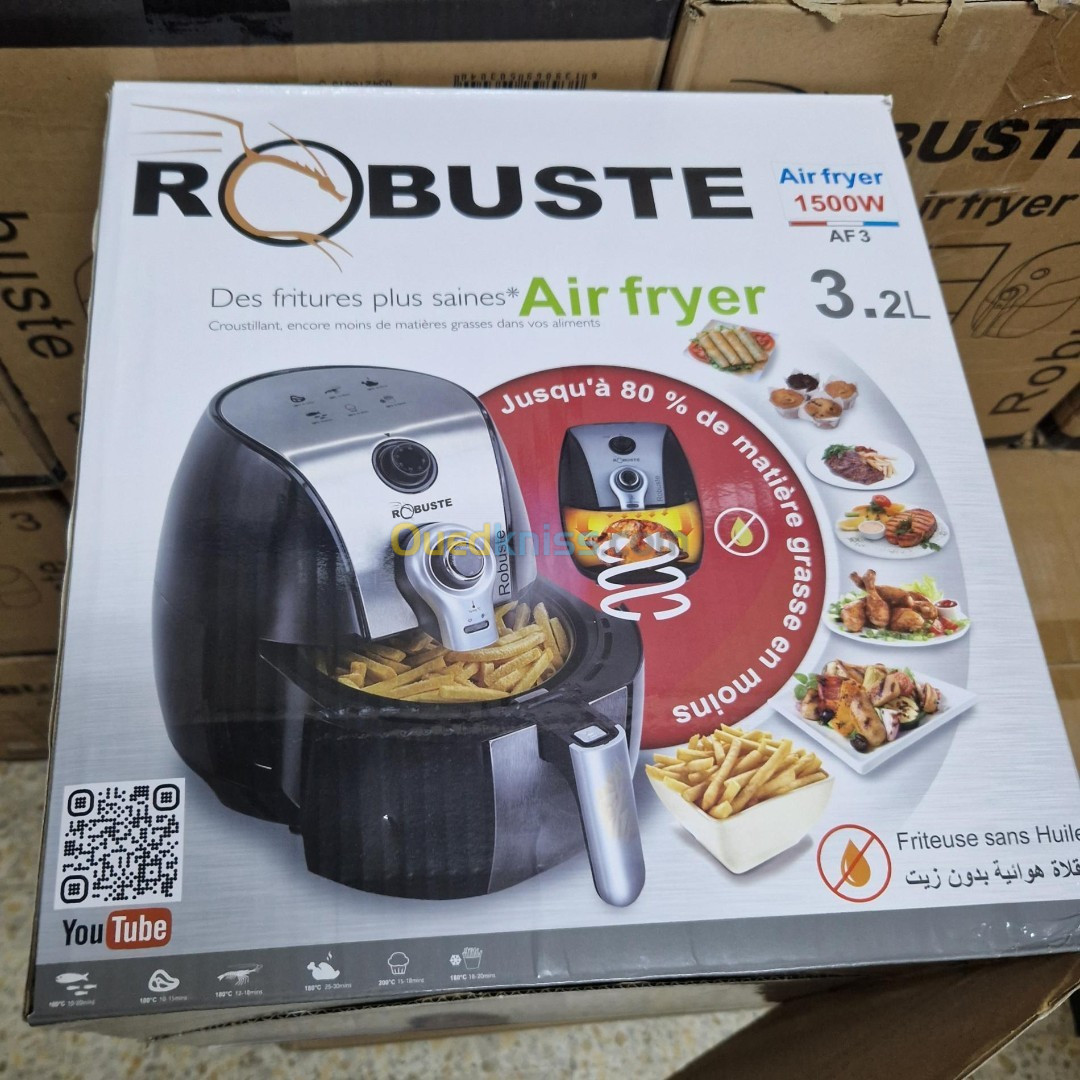  Friteuse robuste sans huile 3.2L مقلاة هوائية