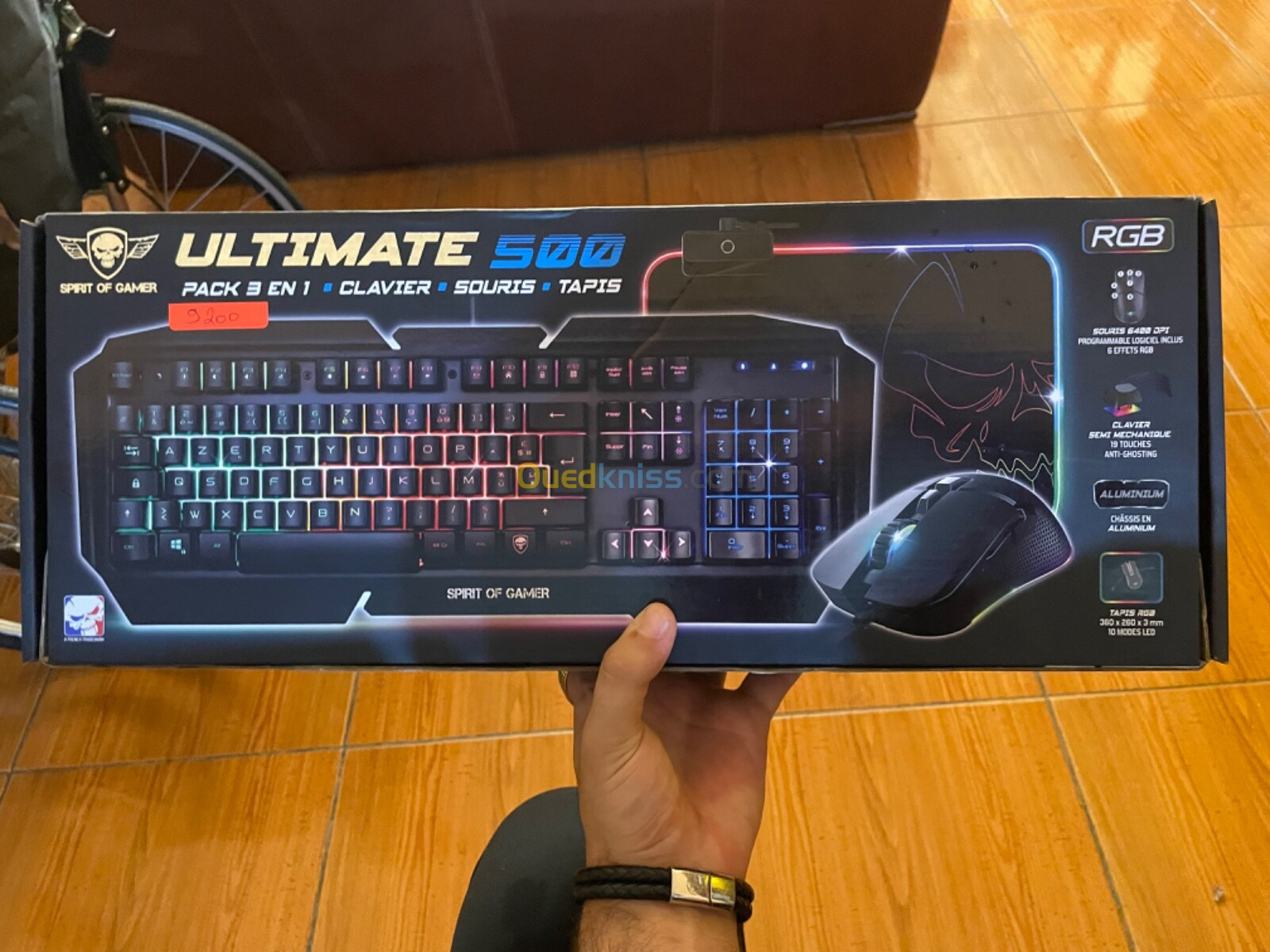 Clavier souris et tapis de souris ultimate 500