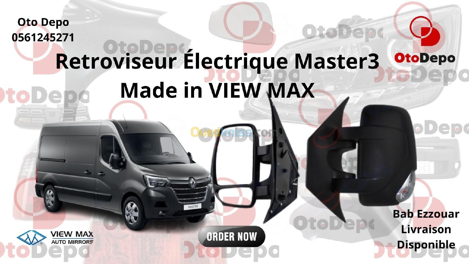 Retroviseur Master3 Électrique  Made in VIEW MAX 