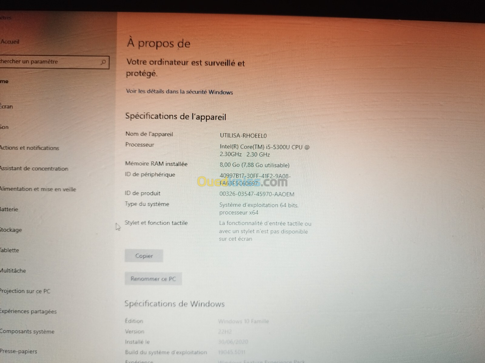 Ordinateur portable HP EliteBook 840 G2