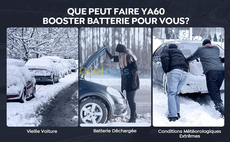 Booster YaberAuto  Batterie Voiture 6000A 26800mAh