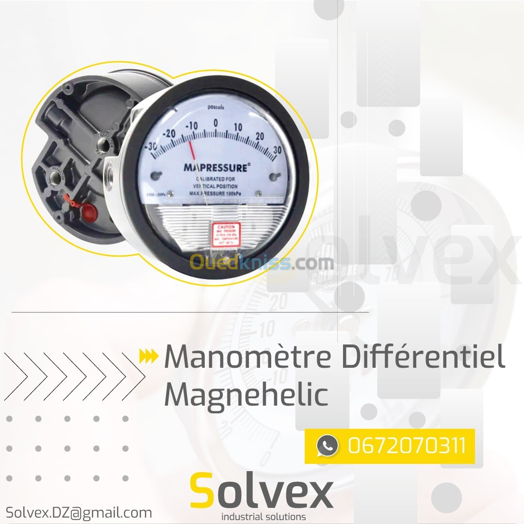 Manomètre Différentiel Magnehelic 