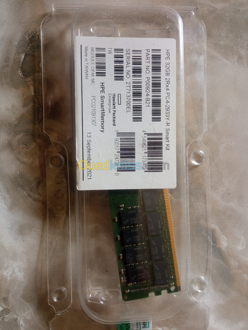 Ram 32 GB HP serveurs 