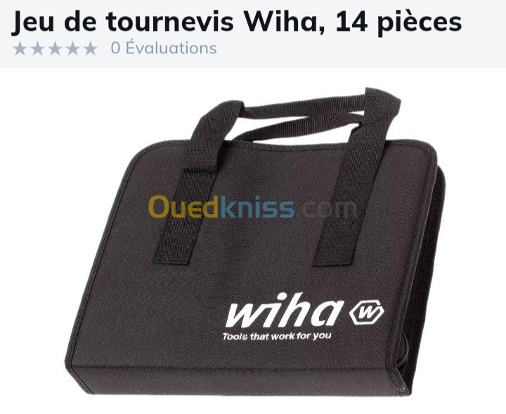 Valise des tournevis Wiha 