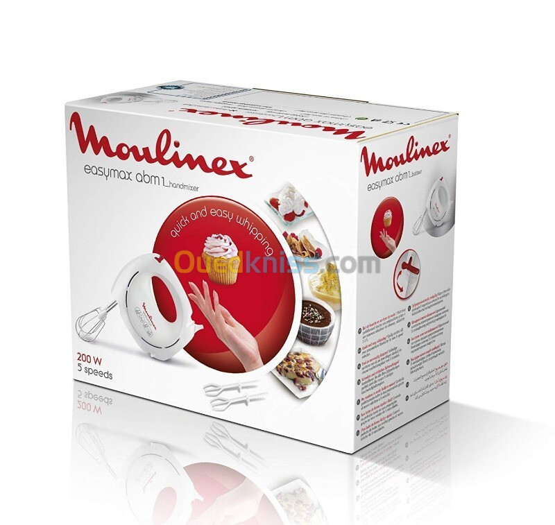 Moulinex Batteur  Easy Max  5V 200W 