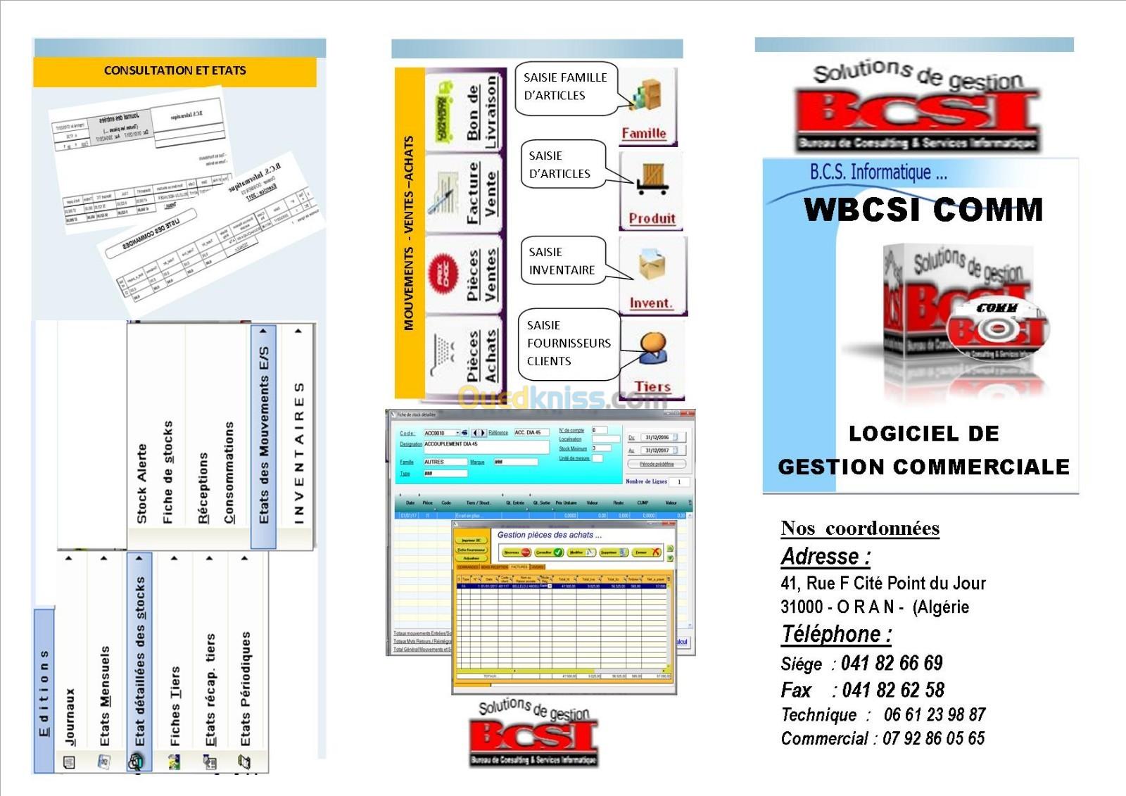 PACK LOGICIELS DE GESTION