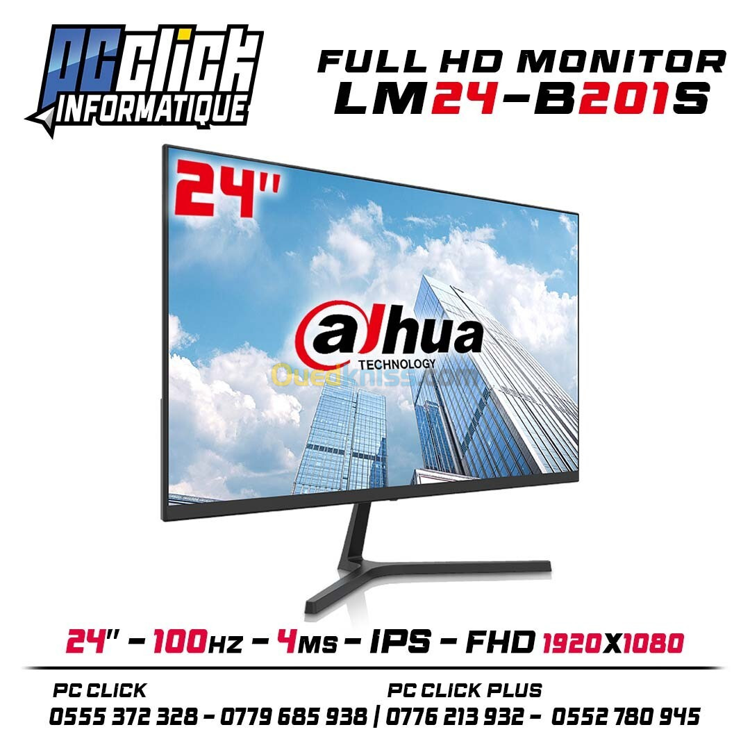 Ecran DAHUA B201S 24" IPS FHD 100HZ