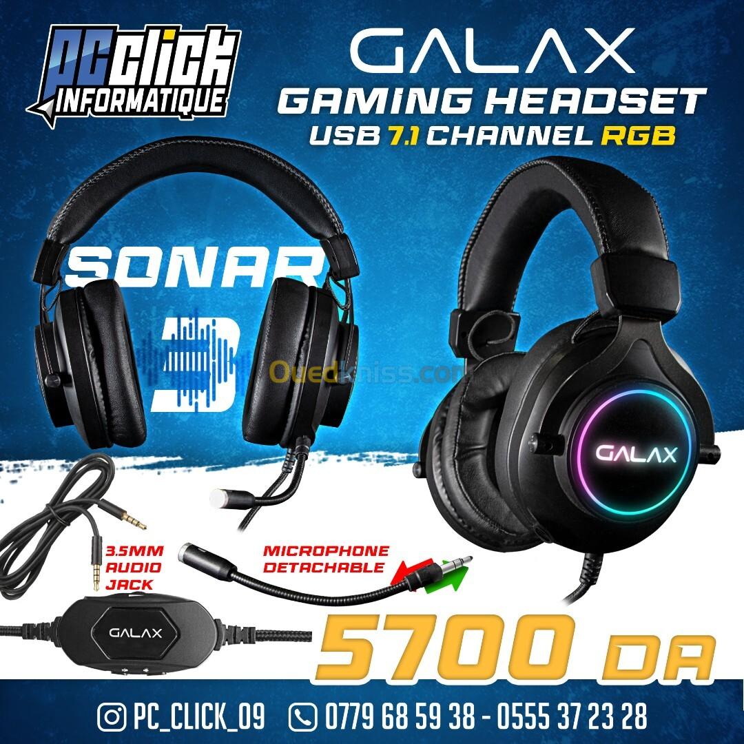 CASQUES GALAX Gaming Headset SONAR-03 