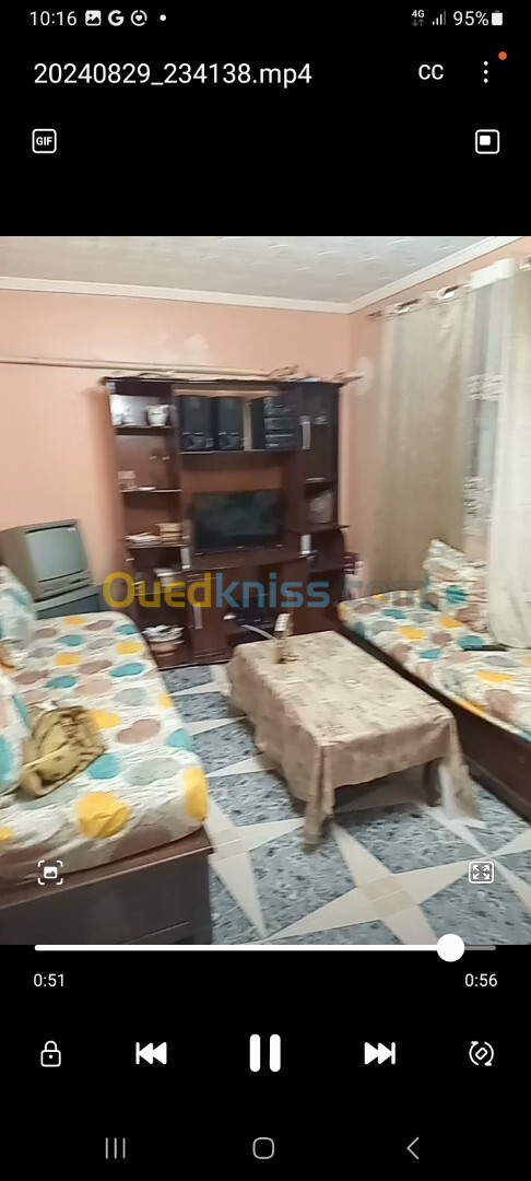 Location Appartement F3 Alger Bab ezzouar