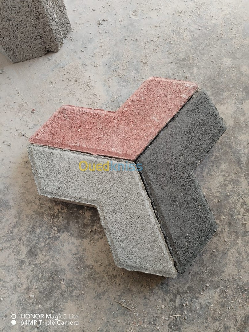 Pavé pave بافي béton autobloquant 