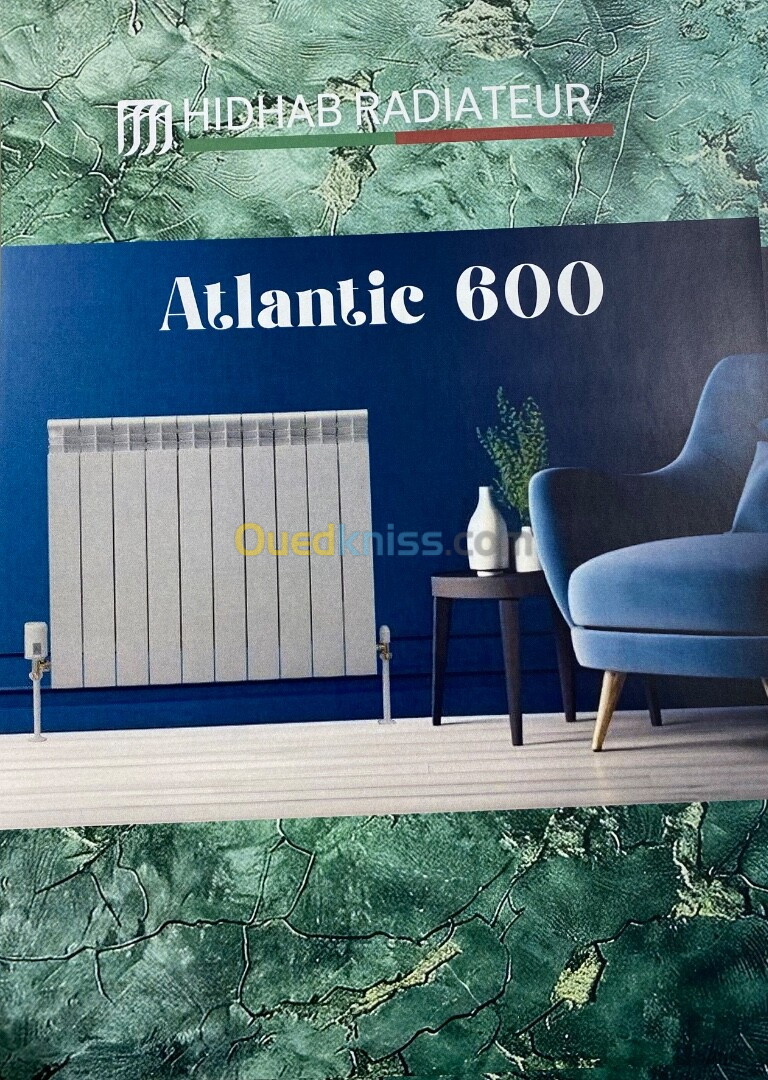 Radiateur atlantic 600 pour chantier 