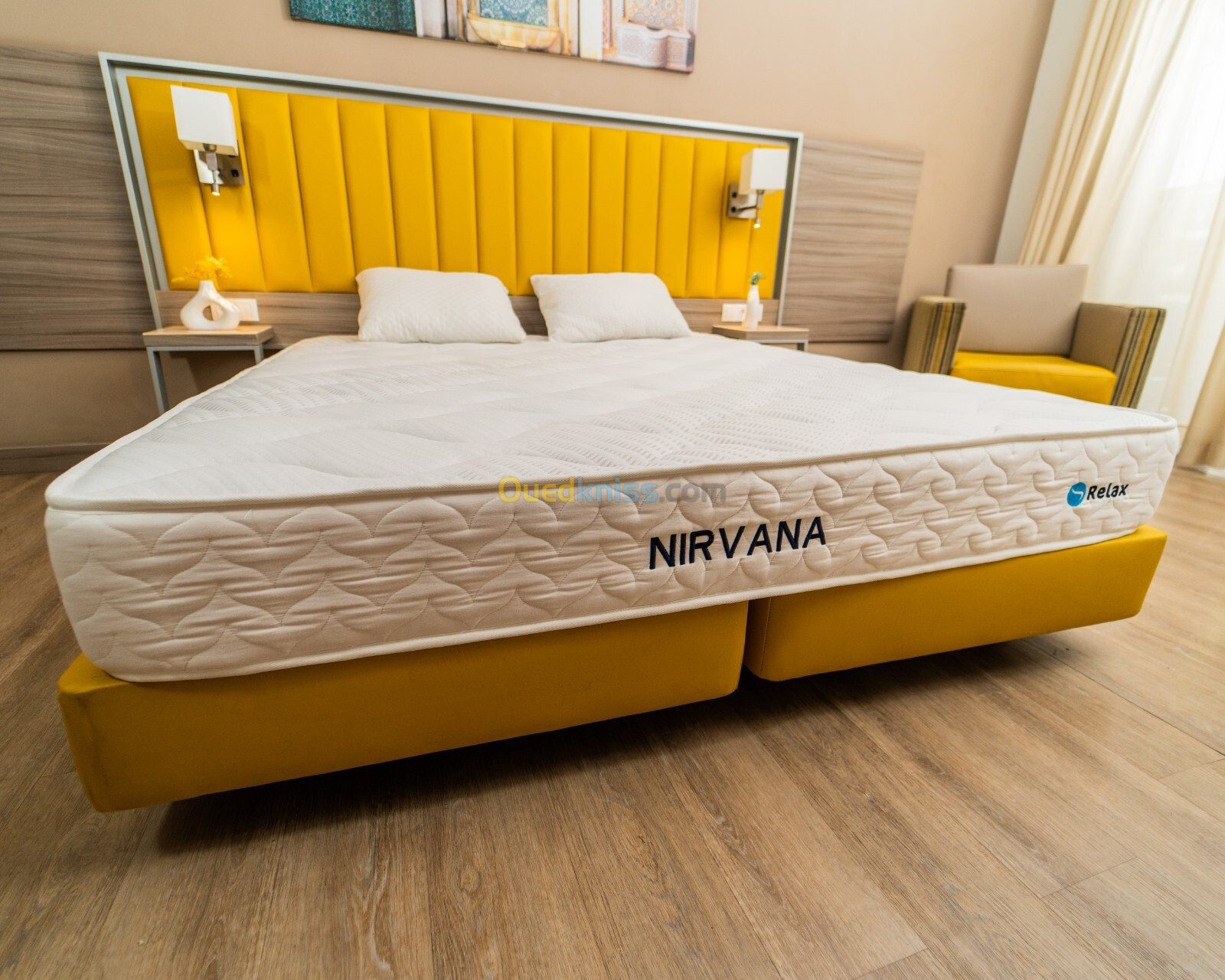 Matelas NIRVANA deux places en D30 luxe