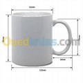 MUG SUBLIMATION BLANC Vierge 