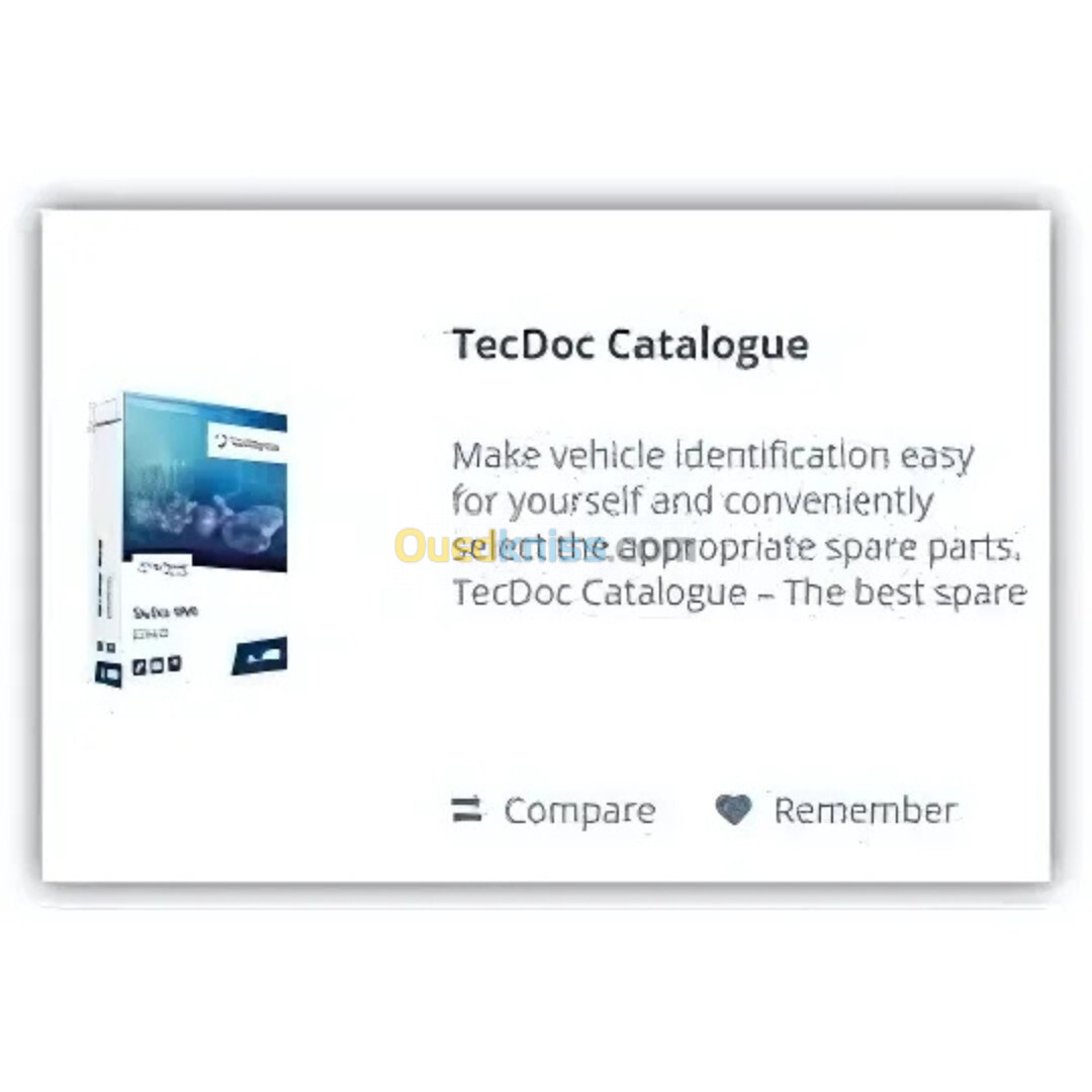 TECDOC V3 CATALOGUE GLOBAL ONLINE (Bientôt)