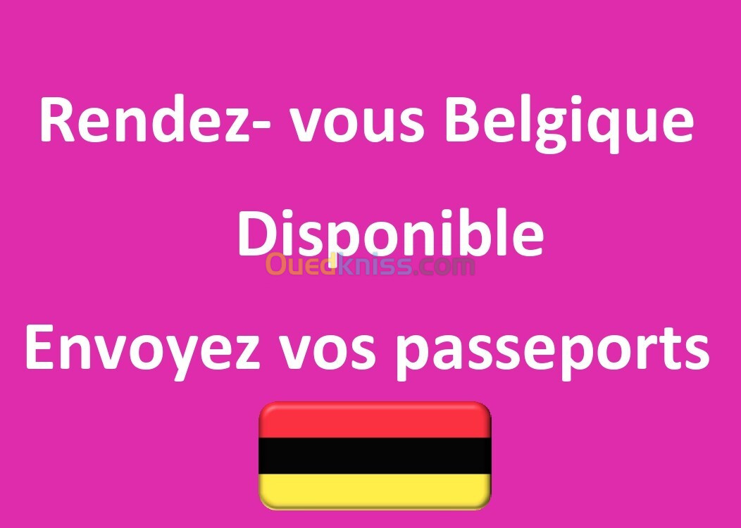 Rendez-vous Belgique Disponible 