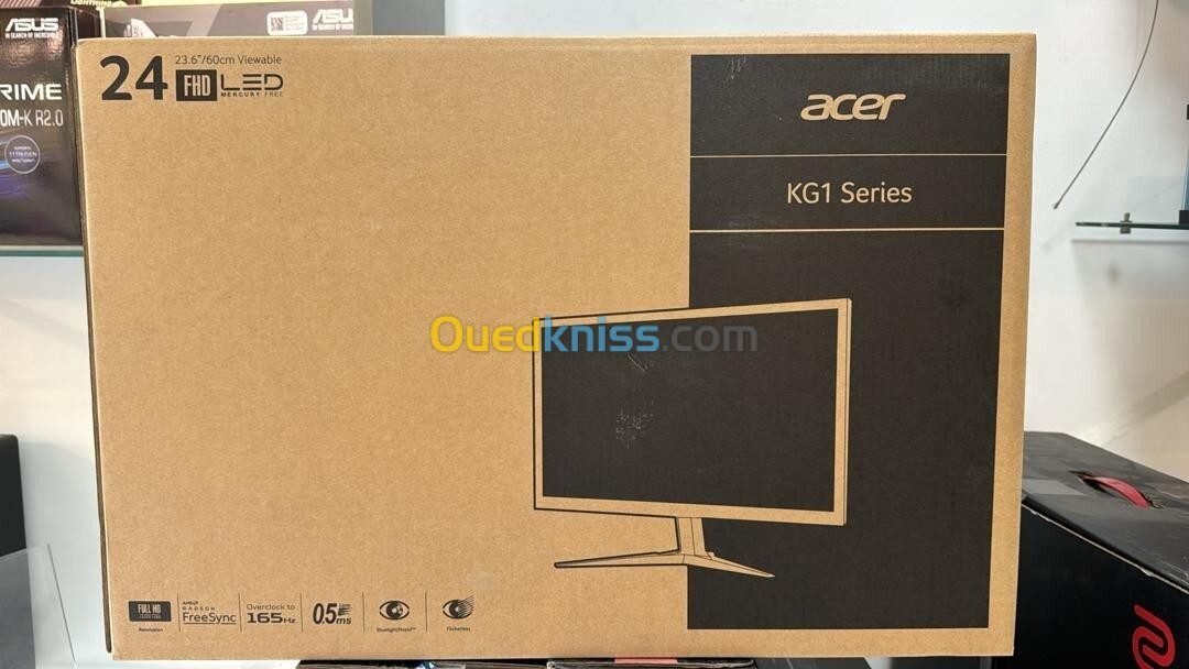 ECRAN ACER 24'' KG241Q FHD FREESYNCS 165HZ TN