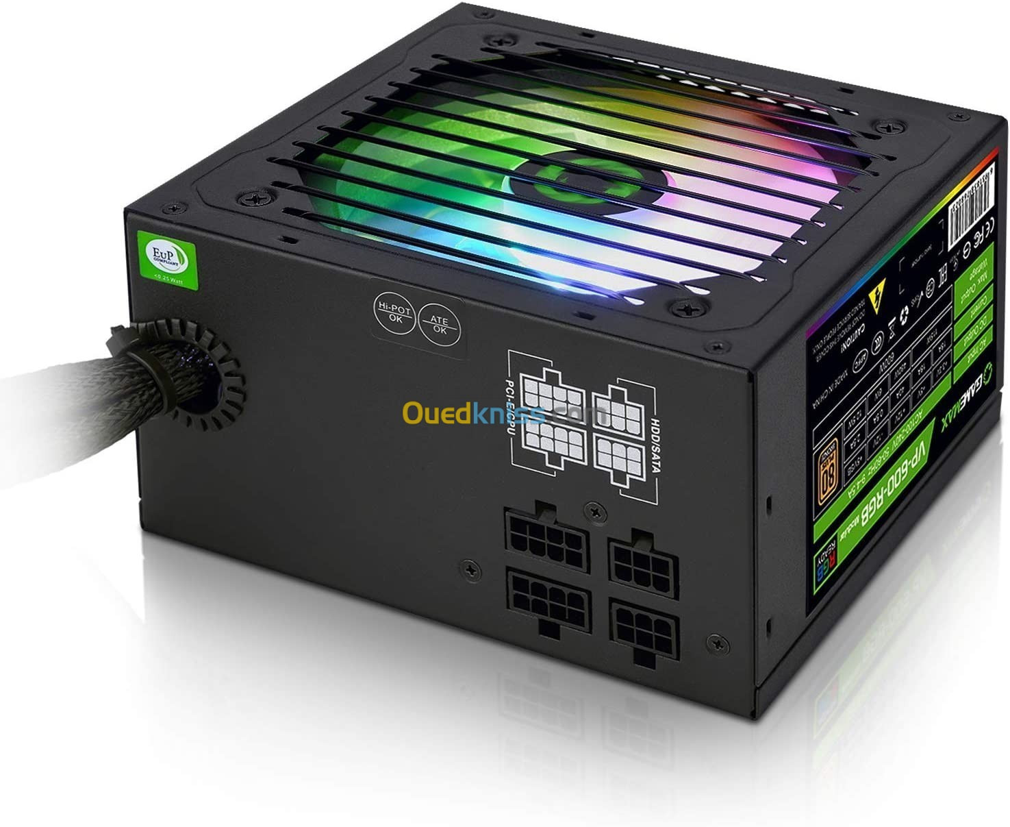 SEMI-MODULAIRE 600W 80+BRONZE RGB GAMEMAX VP-600