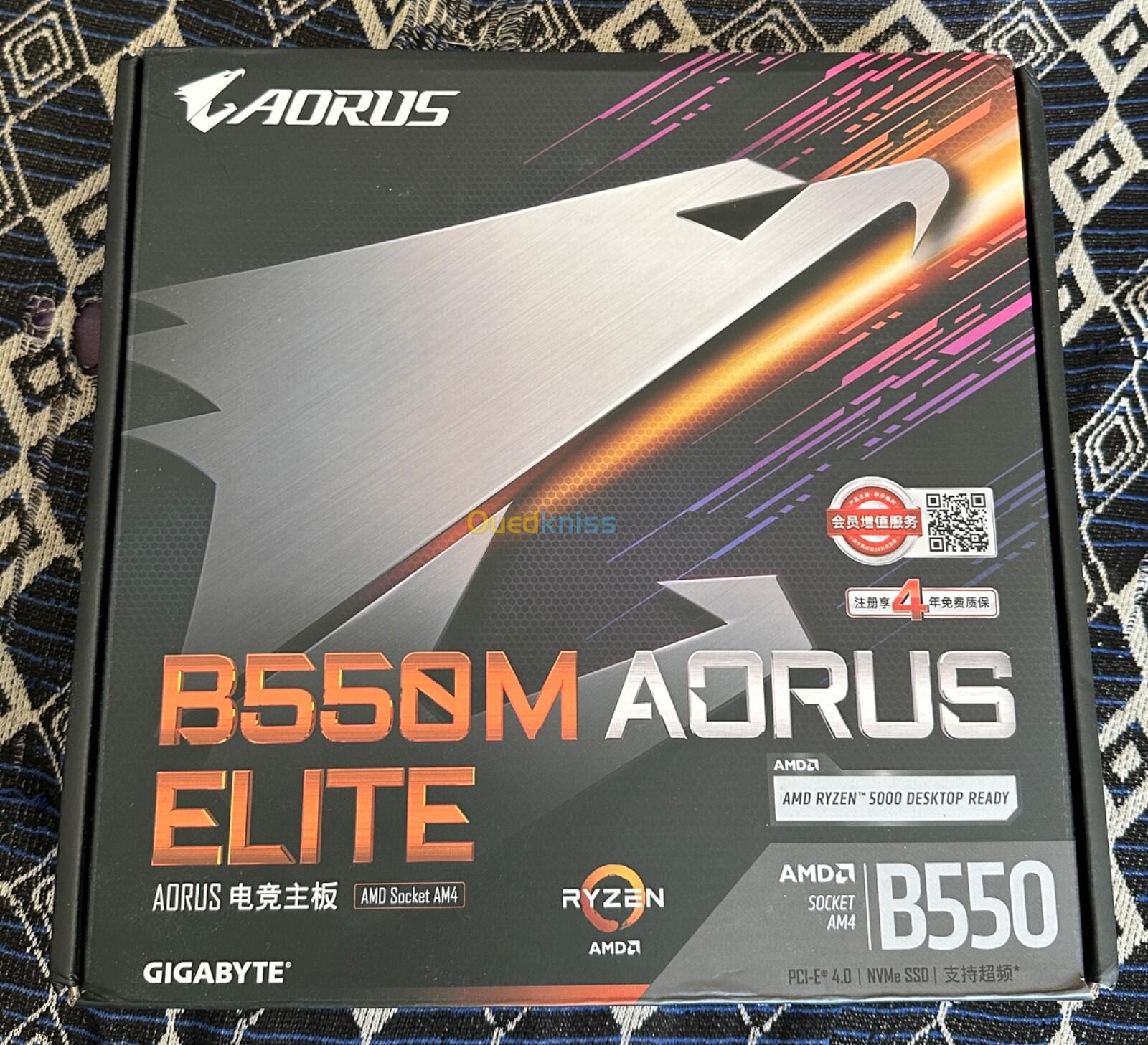 Carte mère AORUS B550M elite