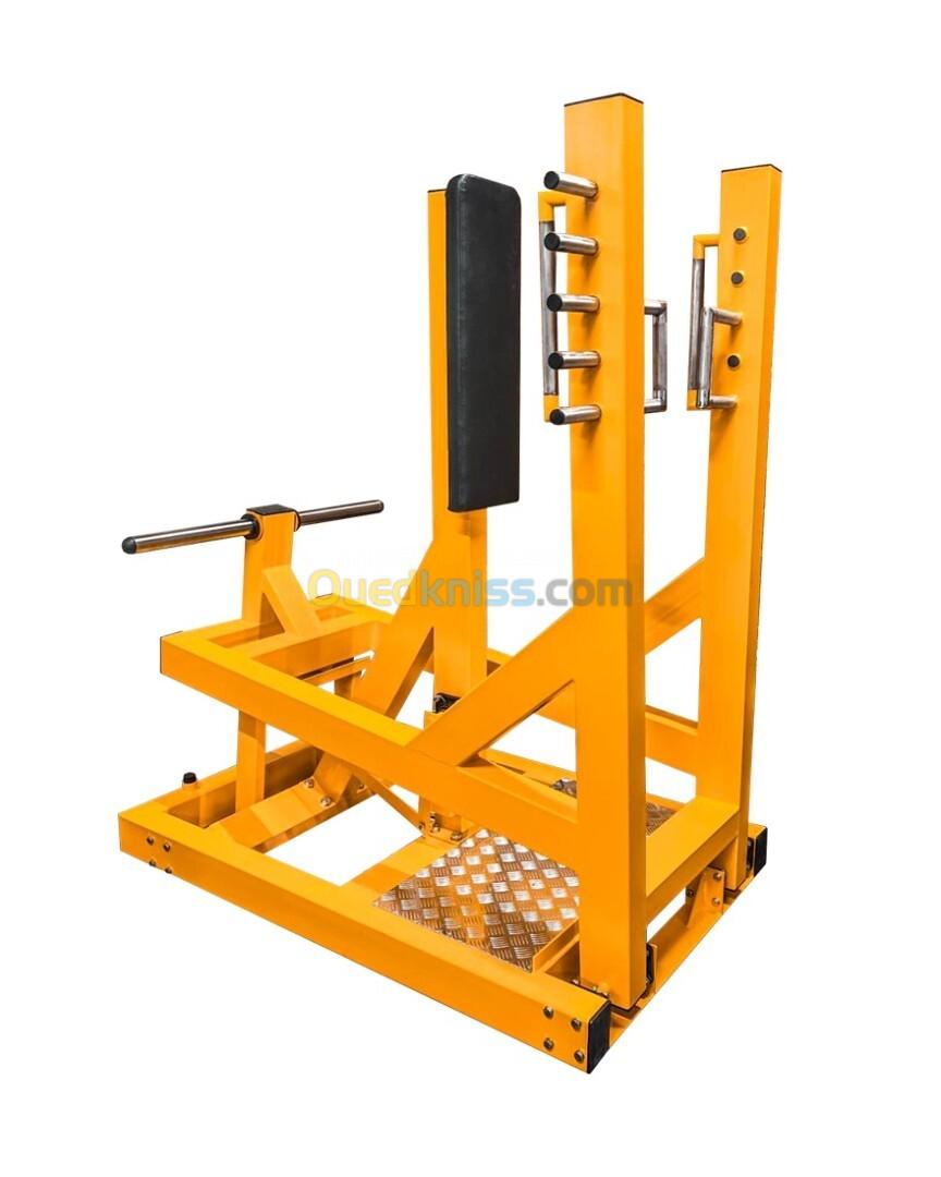 presse pectoraux & triceps debout (Standing Chest & triceps Press Machine) + bonus charge ? kg