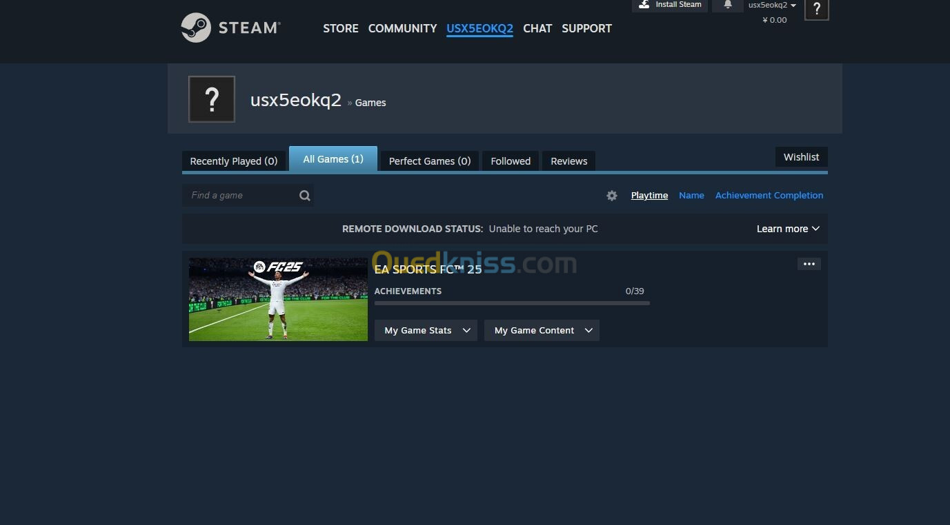 EA SPORTS FC 25 PC Steam Account