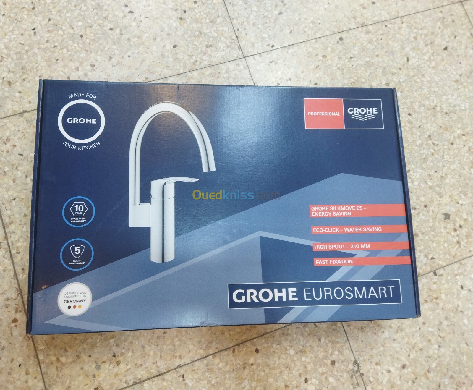 Robinet cuisine grohe eurosmart 