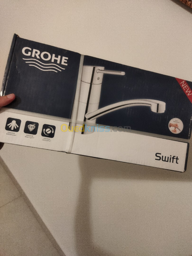 Robinet cuisine grohe Swift 