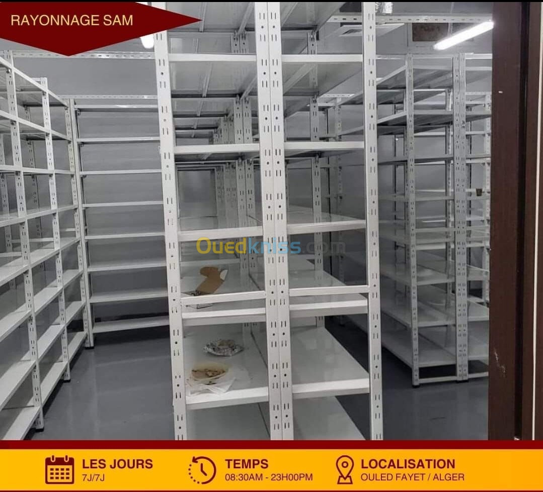 Rayonnage Superette / Rayonnage Magasin / Étagère Métallique / Rayonnage Pour Fourniture Scolaire