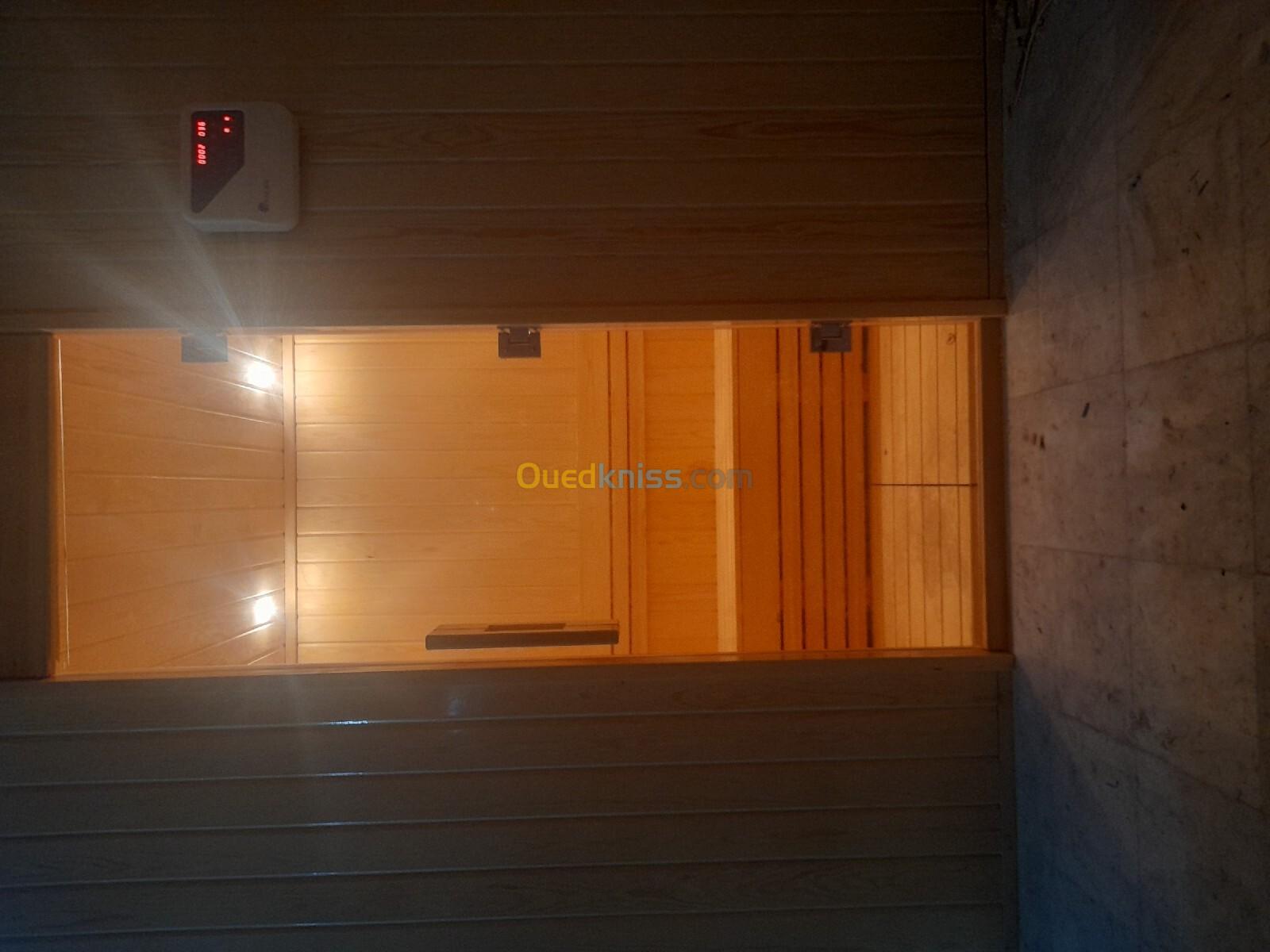 Fabrication de sauna sur mesure 