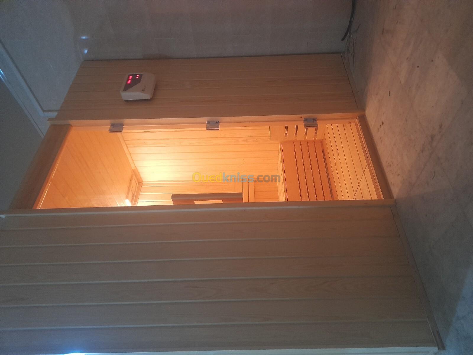 Fabrication de sauna sur mesure 