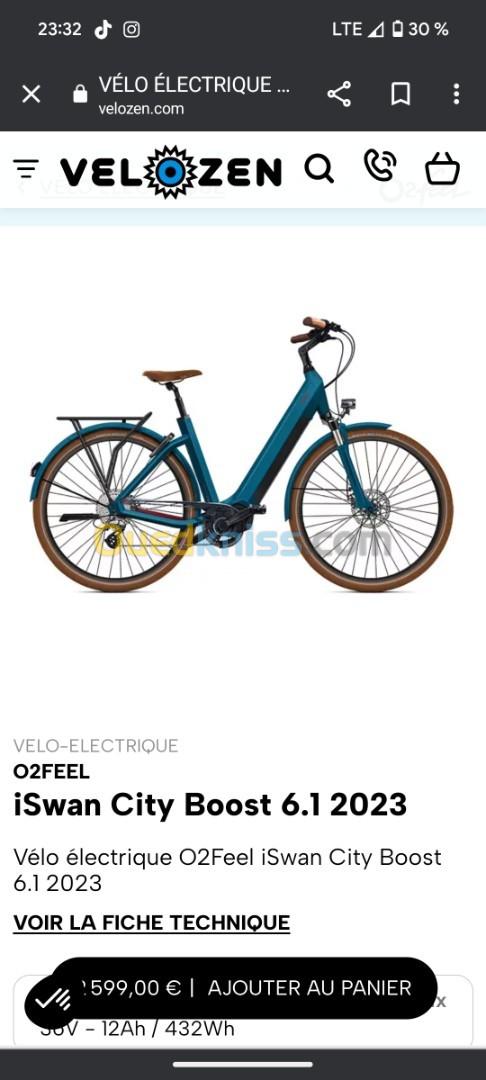 Vélo électrique O2Feel 