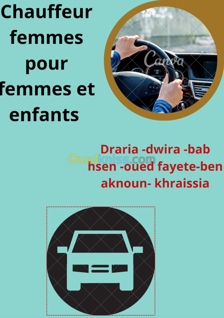 Chauffeur femmes 