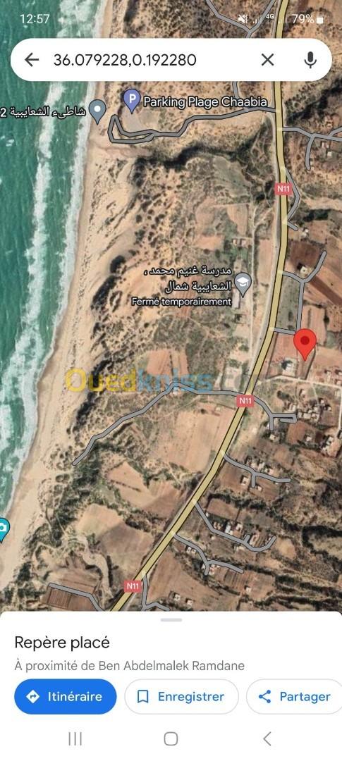 Vente Terrain Mostaganem Mostaganem